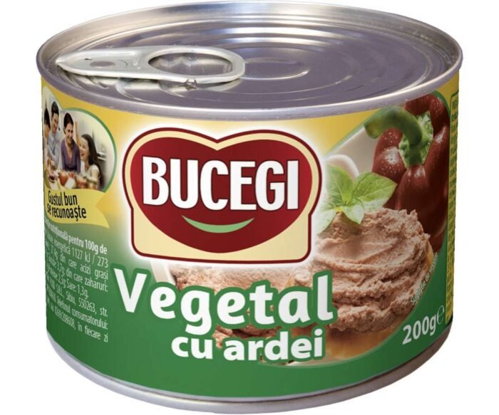 Bucegi-vegeterian Pate With Red Peppers (200g)