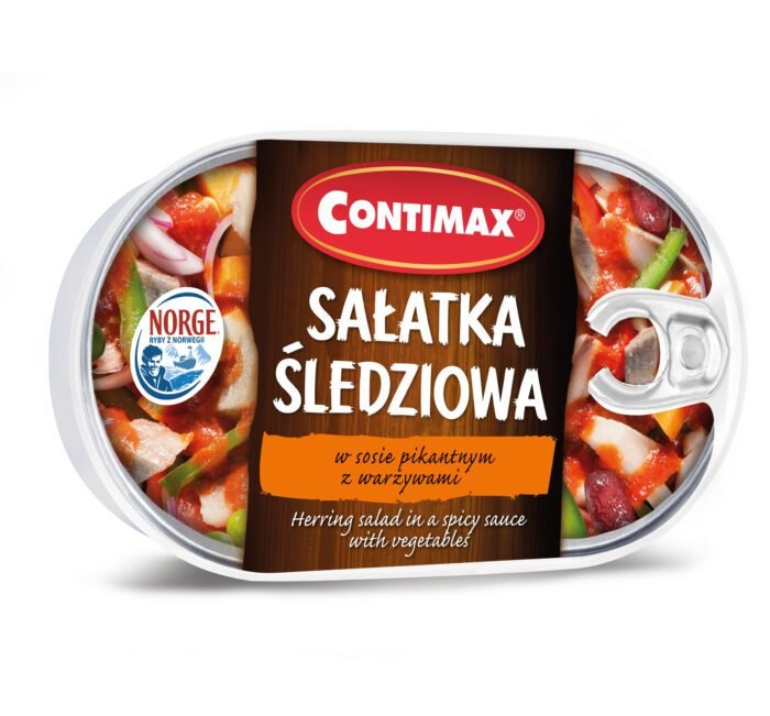 Contimax Herring Salad In Spice Sauce Whit Vegetable (15 x 170g)