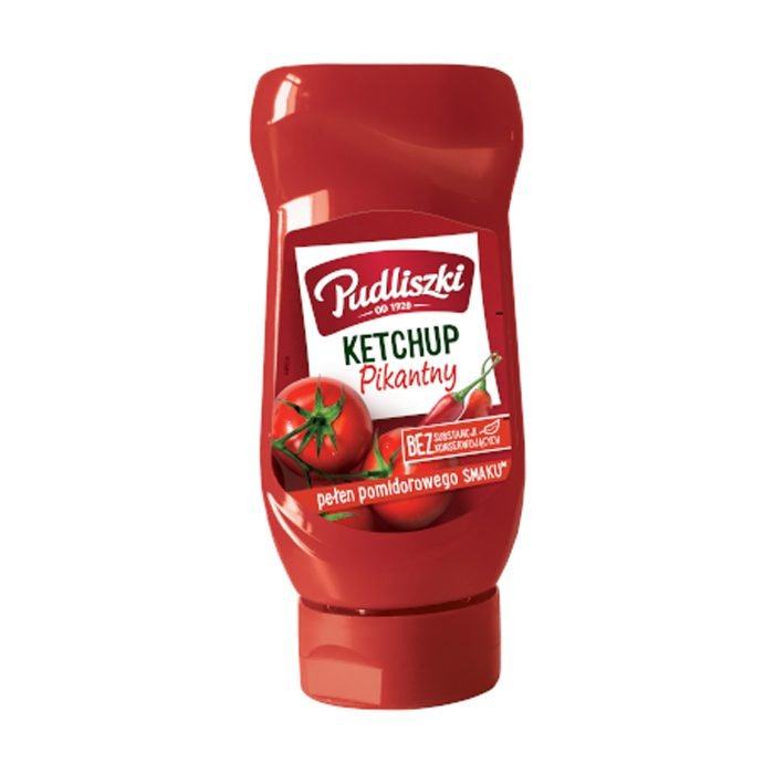 Pudliszki Ketchup Hot (8 x 480g)