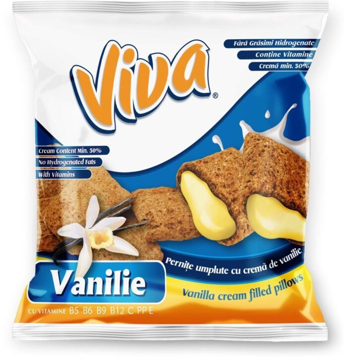 Viva Vanilla Cream Snacks (14 x 200g)