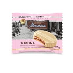 Maestro Massimo Tortina White Chocolate with Hazelnut Cream (24 x 20g)
