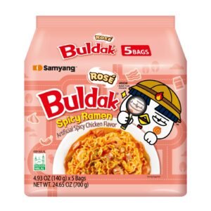 BULDAK ROSE (5 PACK) 8x70G