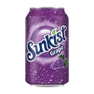 AMERICAN SUNKIST SODA GRAPE 12x355ML