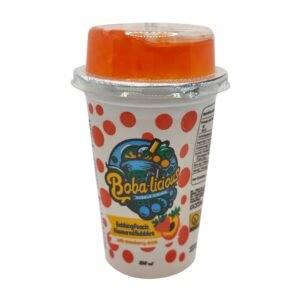 BOBA-LICIOUS PEACH & STRAWBERRY 12x250ML
