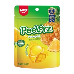 AMOS PEELERZ GUMMY PINEAPPLE 12x65G