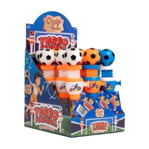 CANDY PARADISE TURBO FOOTBALL TOY WITH CANDY 12x1PCs