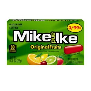 AMERICAN MIKE & IKE SWEET CANDY ORIGINAL FRUITS 24x22G