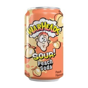 AMERICAN WARHEADS SOUR PEACH SODA 12x330ML