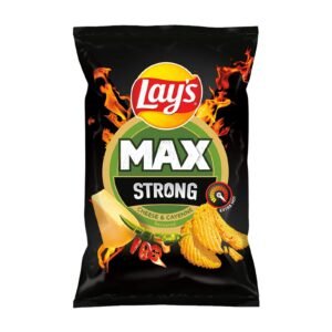LAYS STRONG CHEESE & CAYENNE 24x120G