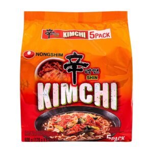 NONGSHIM KIMCHI RAMYUN MULTI PACK (5 PACK) 8x5x120G