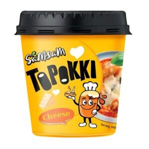 SAMSAM TOPOKKI KOREAN RICE CAKE CHEESE 6x120G