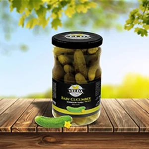 Velda pickled gherkins 6x500