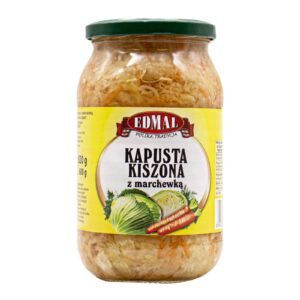EDMAL SAUERKRAUT WITH CARROT 8x900G
