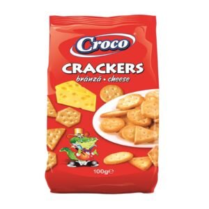 CROCO CRACKERS CHEESE 12x100G