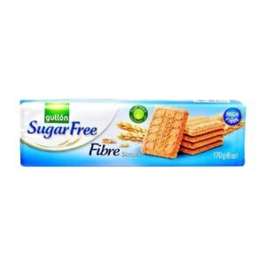 GULLON SUGAR FREE FIBRE BISCUITS 16x170G