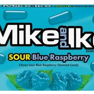 AMERICAN MIKE & IKE SOUR BLUE RASPBERRY 12X120G