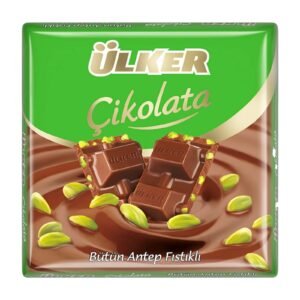 ULKER CHOCOLATE SQUARE PISTACHIO 6x60G