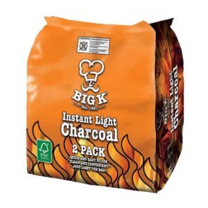 BIG K INSTANT CHARCOAL 2 PACK 6x2KG