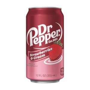 AMERICAN DR PEPPER STRAWBERRIES & CREAM 12x355ML