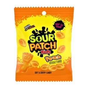 AMERICAN SOUR PATCH BAG PEACH 12x101G