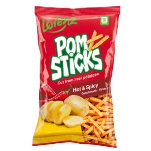 LORENZ POMSTICKS HOT & SPICY 14x85G