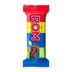 KANDIA ROM CHOCOLATE BAR WITH NUTS AND CARAMEL 36x29G