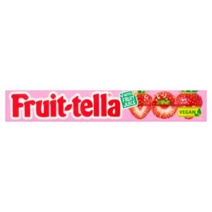 FRUITTELLA VEGAN STRAWBERRY FLAVORED CHEWY CANDIES 40X41G