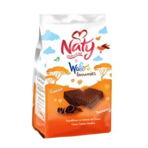 NATY WAFERS BROWNIE CACAO 9X140GR