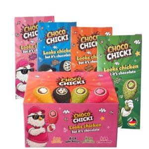 CHOCO CHICKI (BISCUIT-DARK BISCUIT-PISTACHIO-STRAWBERRY) 24x54G