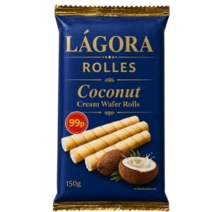 LAGORA COCONUT CREAM WAFER ROLL 30x150g
