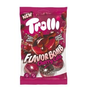 TROLLI FLAVOR BOMB CHERRY COLA BAGS 21x75g