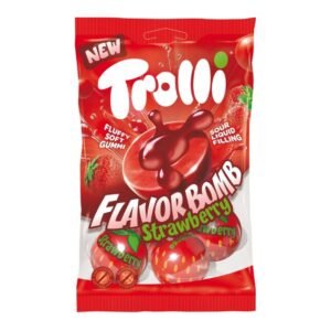TROLLI FLAVOR BOMB STRAWBERRY BAGS 21x75g