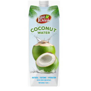 JUST DRINK COCONUT WATER 6x1L