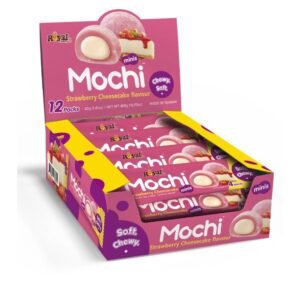 ROYAL MOCHI SNACKPACK STRAWBERRY CHEESECAKE  12x40G