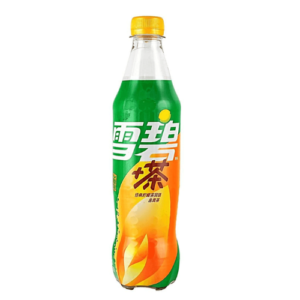 CHINESE SPRITE LEMON & LIME SODA WITH TEA FLAVOUR BOTTLE 12X500ML