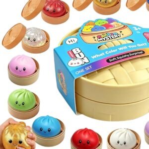 DUMPLINGS SQUISHY SMALL TOYS 24x1pcs