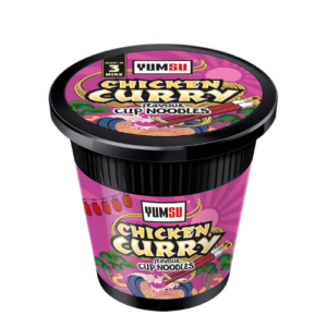 YUMSU CUP NOODLES CHICKEN CURRY 24x60G