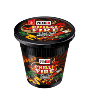 YUMSU CUP NOODLES CHILLI FIRE 24x60G
