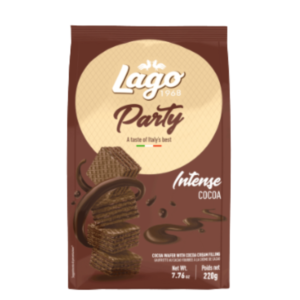 LAGO PARTY WAFERS INTENSE CACAO 10x220G