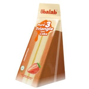OBALAB DELIGHT 3 TRIANGLE CAKE STRAWBERRY 1X100G