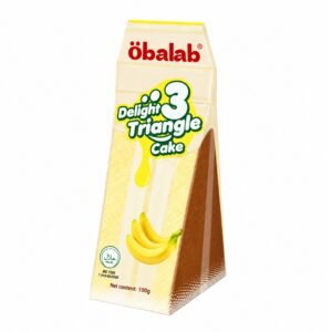 OBALAB DELIGHT 3 TRIANGLE CAKE BANANA 1X100G