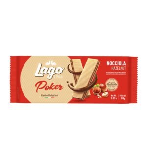 LAGO POKER HAZELNUT WAFER 16X150G