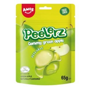 AMOS PEELERZ GUMMY GREEN APPLE HALAL