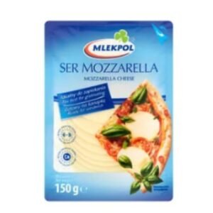 MLEKPOL SLICE CHEESE - MOZZARELLA 12X150G