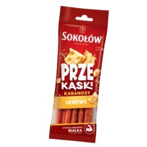 SOKOLOW KABANOS CHEESE (SEROWE) 20X80G