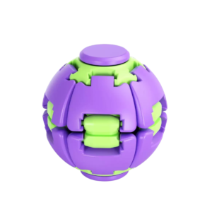 GYROSCOPE FINGER RELIEVE TOY (SPIN BALL)  24X30G