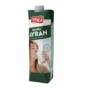 YAYLA NANELI AYRAN TETRAPACK/ YOGURT DRINK WITH MINT 6X1L