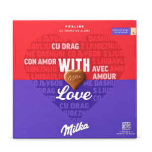 MILKA PRALINE HAZELNUT CREME I LOVE MILKA 10X110G