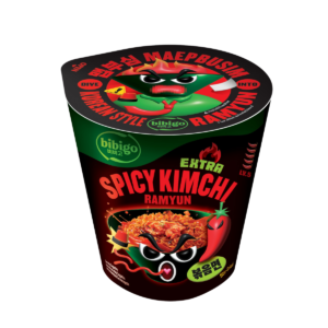 BIBIGO RAMYUN EXTRA SPICY KIMCHI CUP 8X98G