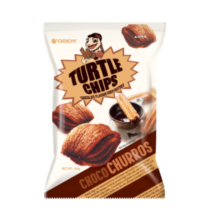 ORION CHOCO CHURROS TURTLE CRISPS 12x80G